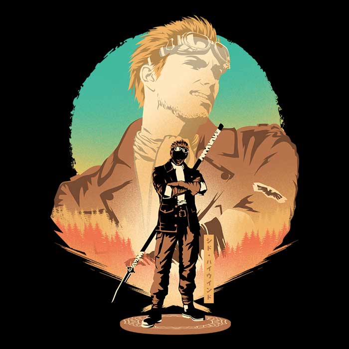 Hypertwenty Men's Stylish V-Neck Airship Captain Shirt