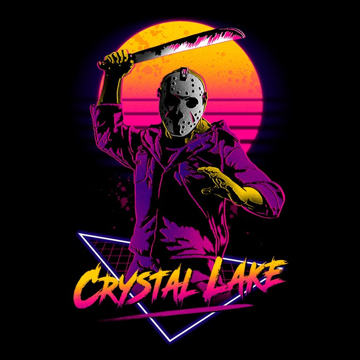 Vintage Men's V-Neck Retro Machete T-Shirt
