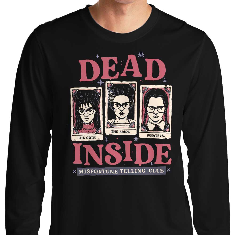 Momma Gorilla's Misfortune Telling Club Long Sleeve Crewneck T - Shirt in S - 4XL