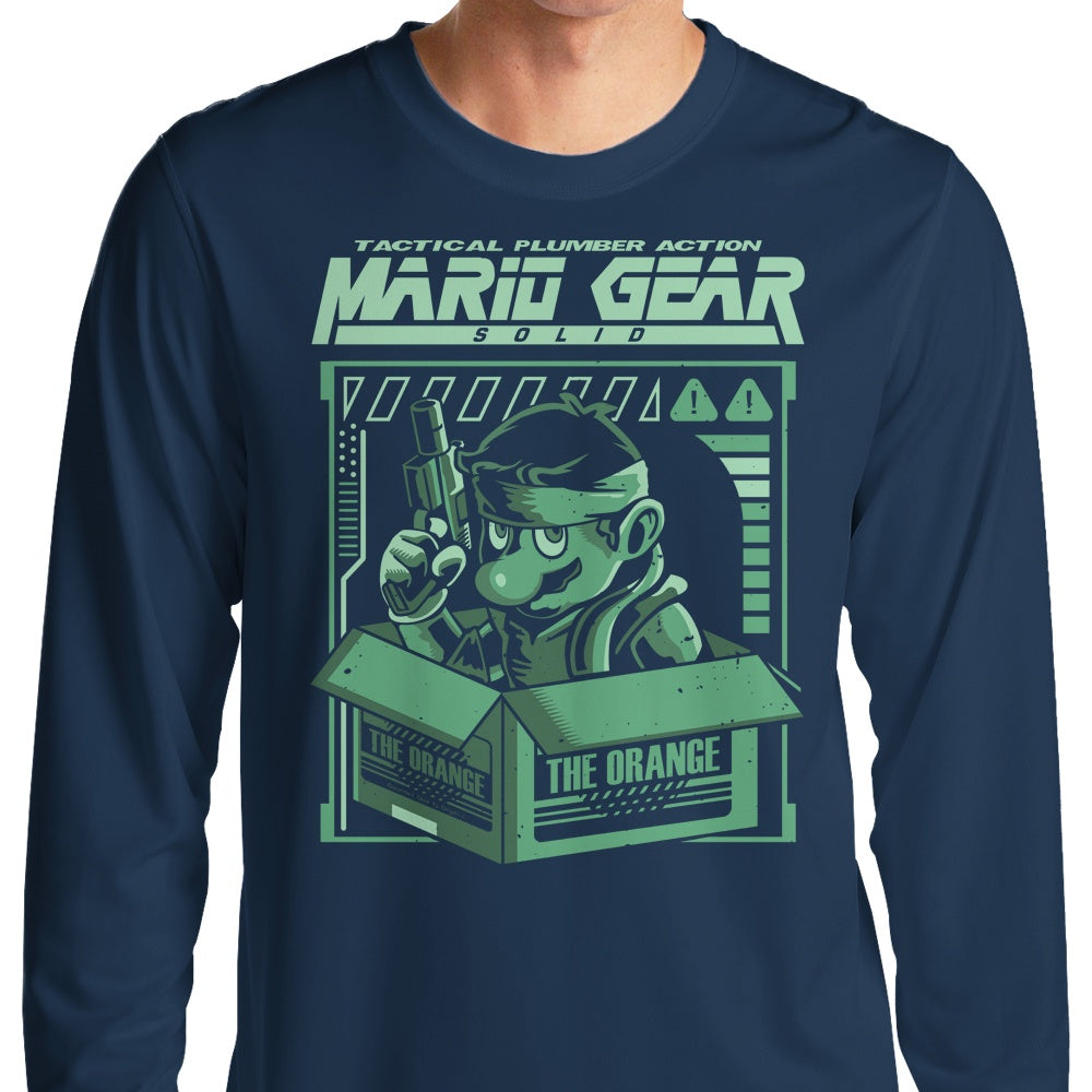 Arace Solid Plumber Long - Sleeve Comfortable T - Shirt