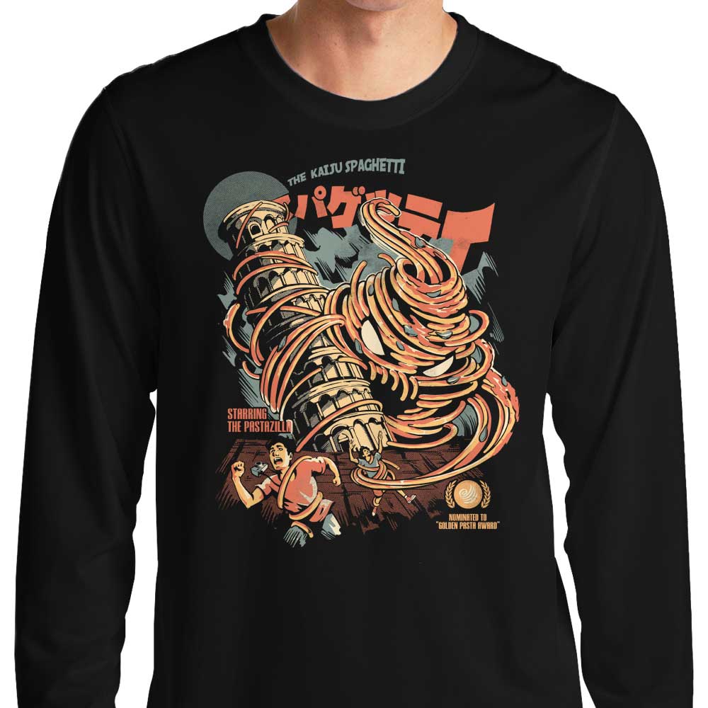 The Kaiju Spaghetti Long - Sleeve Comfortable T - Shirt