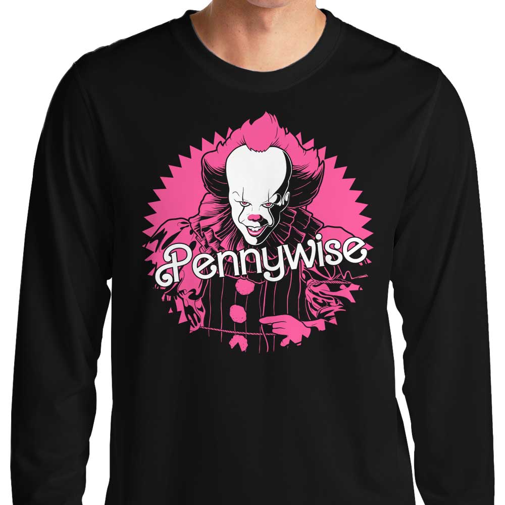 Long Sleeve Malibu Clown Graphic T-Shirt for All Sizes
