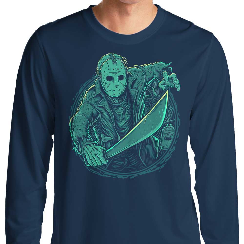 Svthyp's Stylish Long Sleeve 'Into the Lake' T-Shirt