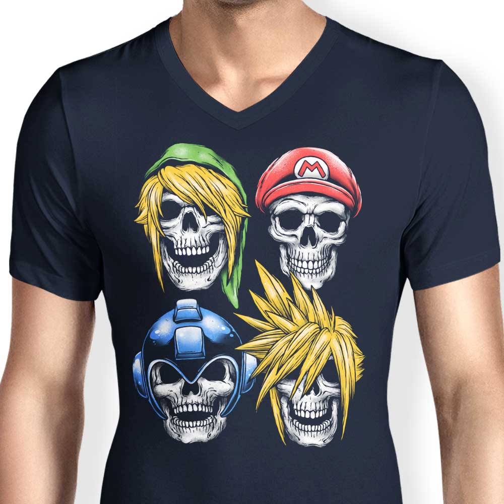 Unstoppable Gaming Spirit - Men's Stylish V-Neck T-Shirt