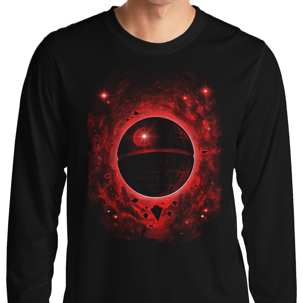 Alemaglia's 'That's No Moon' Stylish Long Sleeve T - Shirt