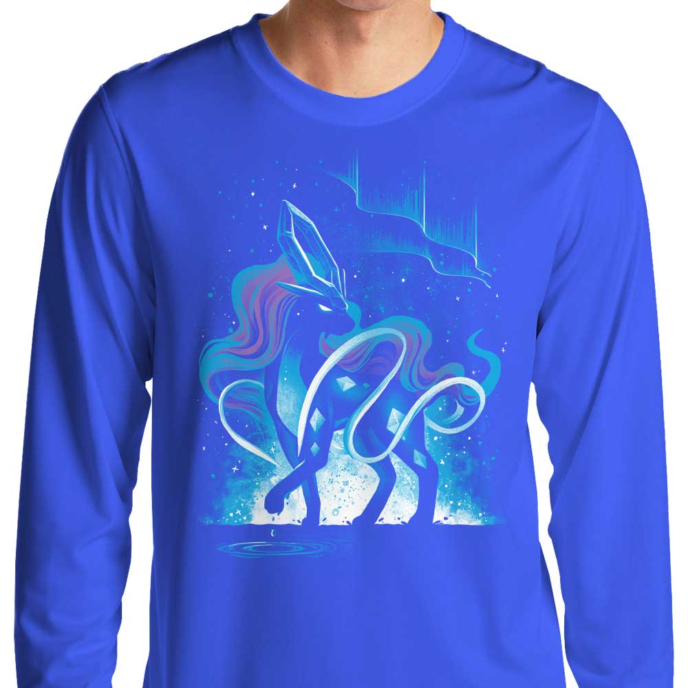 Pure Crystal Beast Design - Long Sleeve T-Shirt for Fashion Lovers
