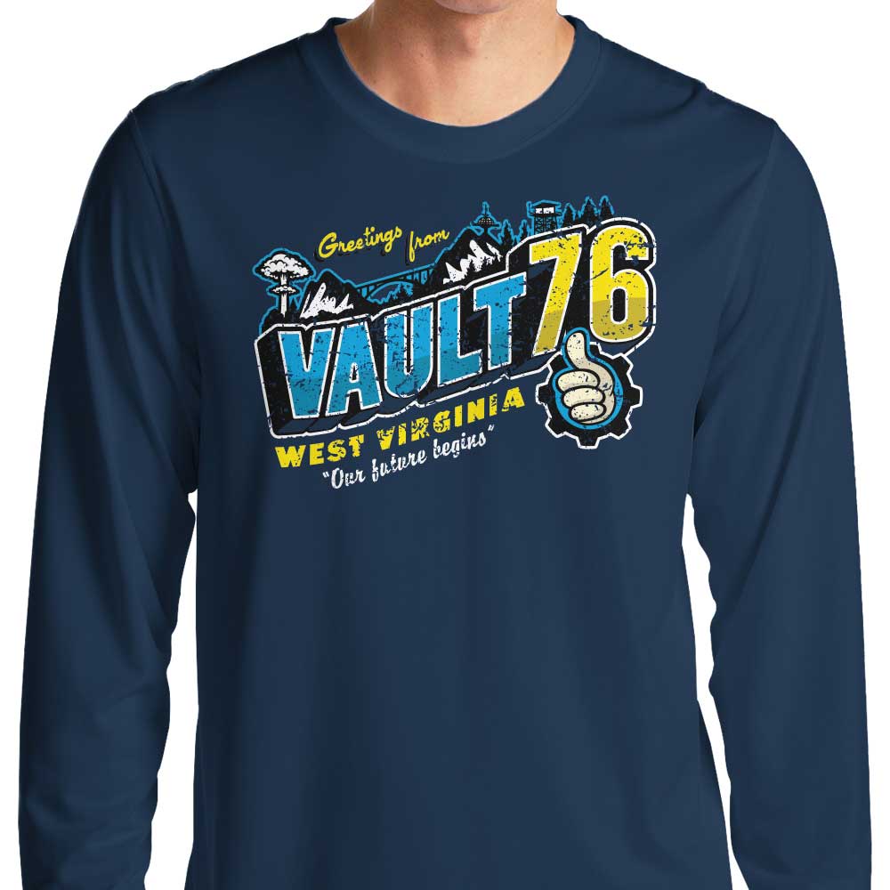 West Virginia Greetings - Comfortable Long Sleeve T-Shirt