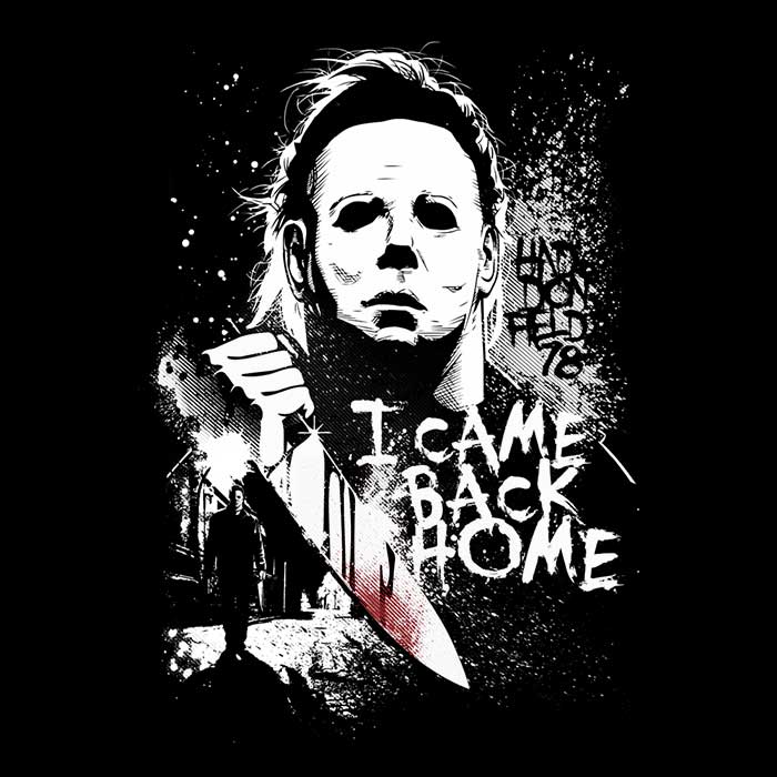 Stylish Long Sleeve T-Shirt Featuring 'I Came Back Home' Design