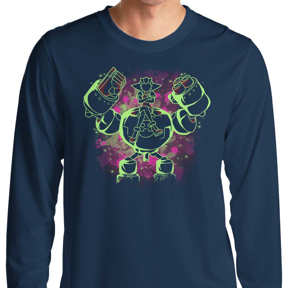 Soulkr Inked Bonne Long Sleeve Crewneck T - Shirt in S to 4XL