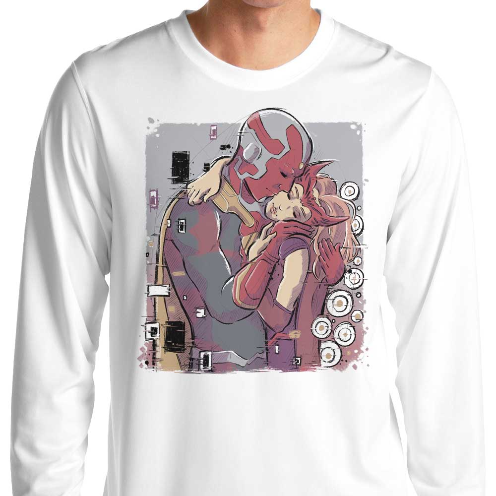 Wanda Kiss Long Sleeve Crewneck T - Shirt by xMorfina