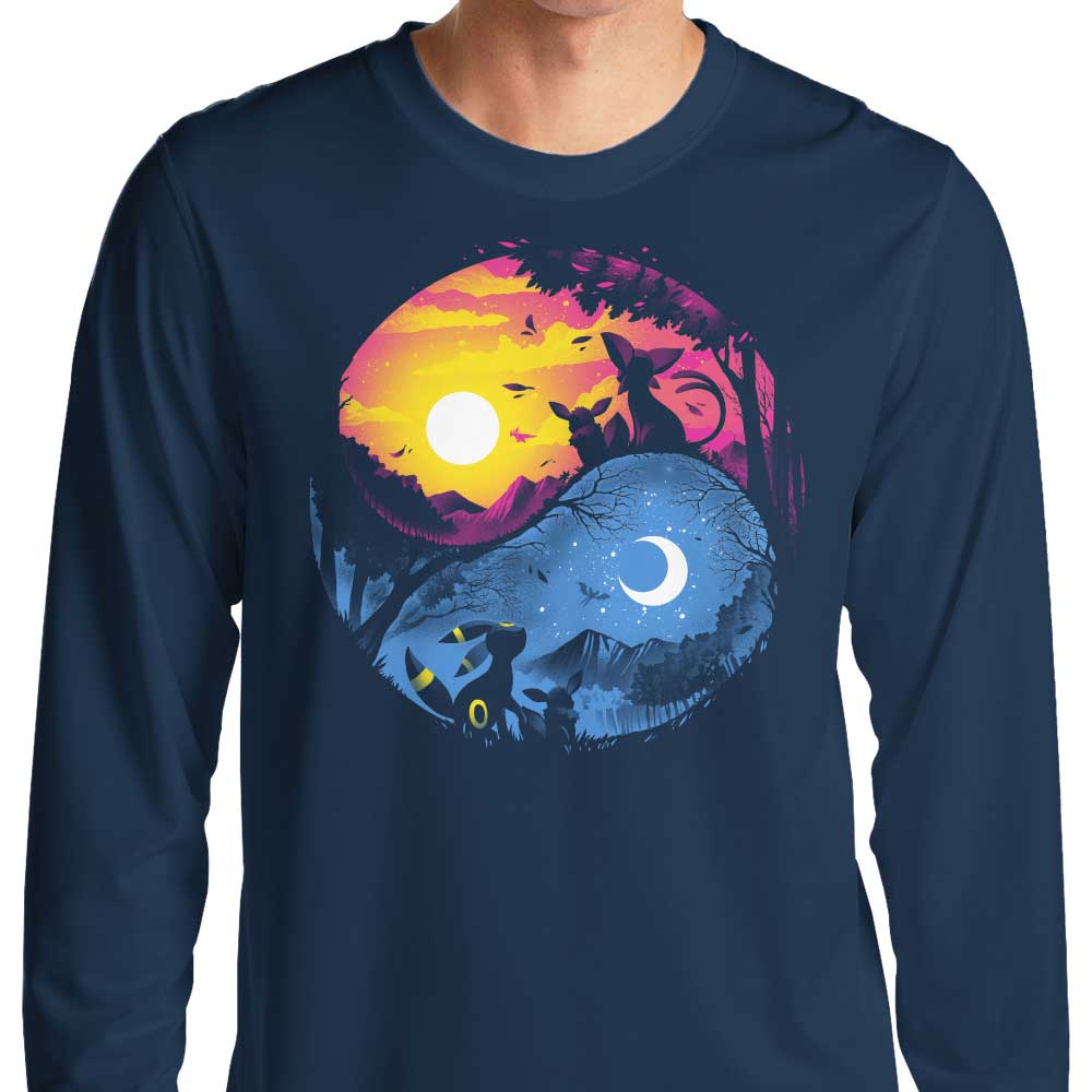 Alemaglia's Day-Night Long Sleeve Evolution T-Shirt