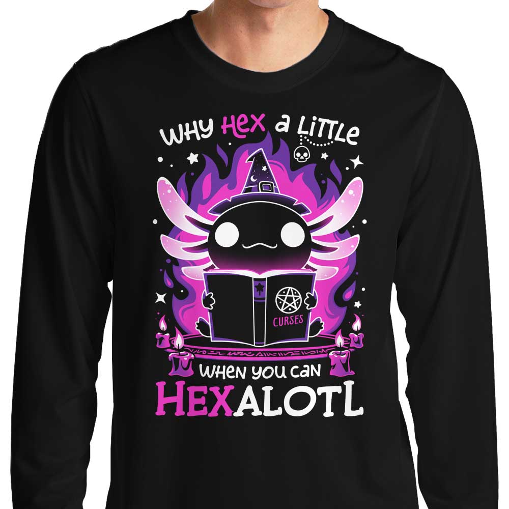 Snouleaf's Hexalotl Long - Sleeve Stylish T - Shirt