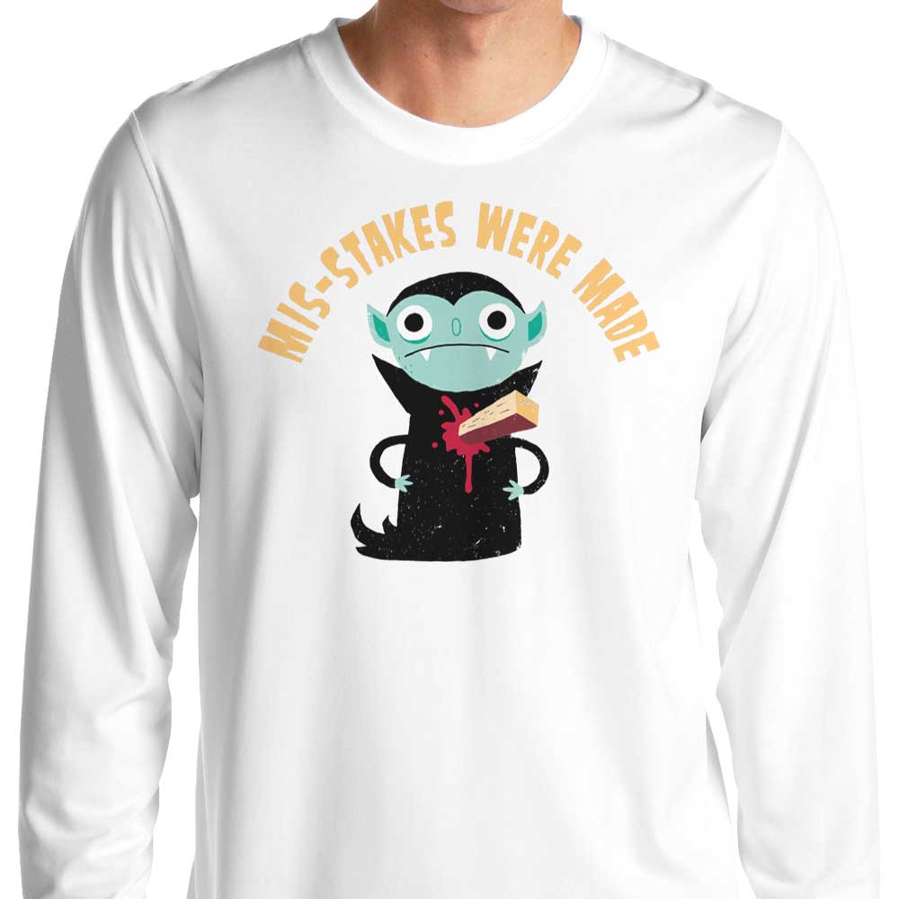 DinoMike's 'Mis-Stakes Were Made' Comfortable Long Sleeve T - Shirt