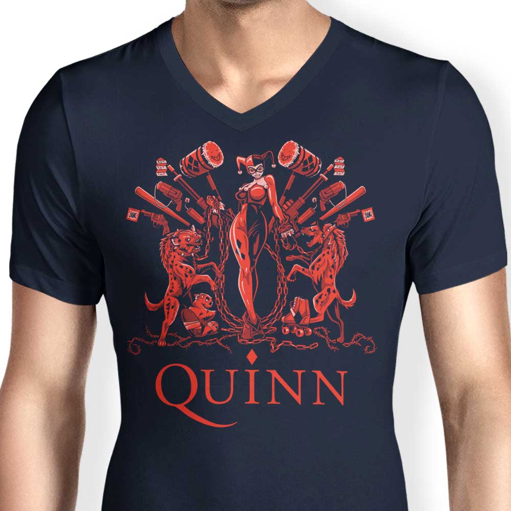 Men's Stylish V-Neck Diamond Queen Apparel Collection