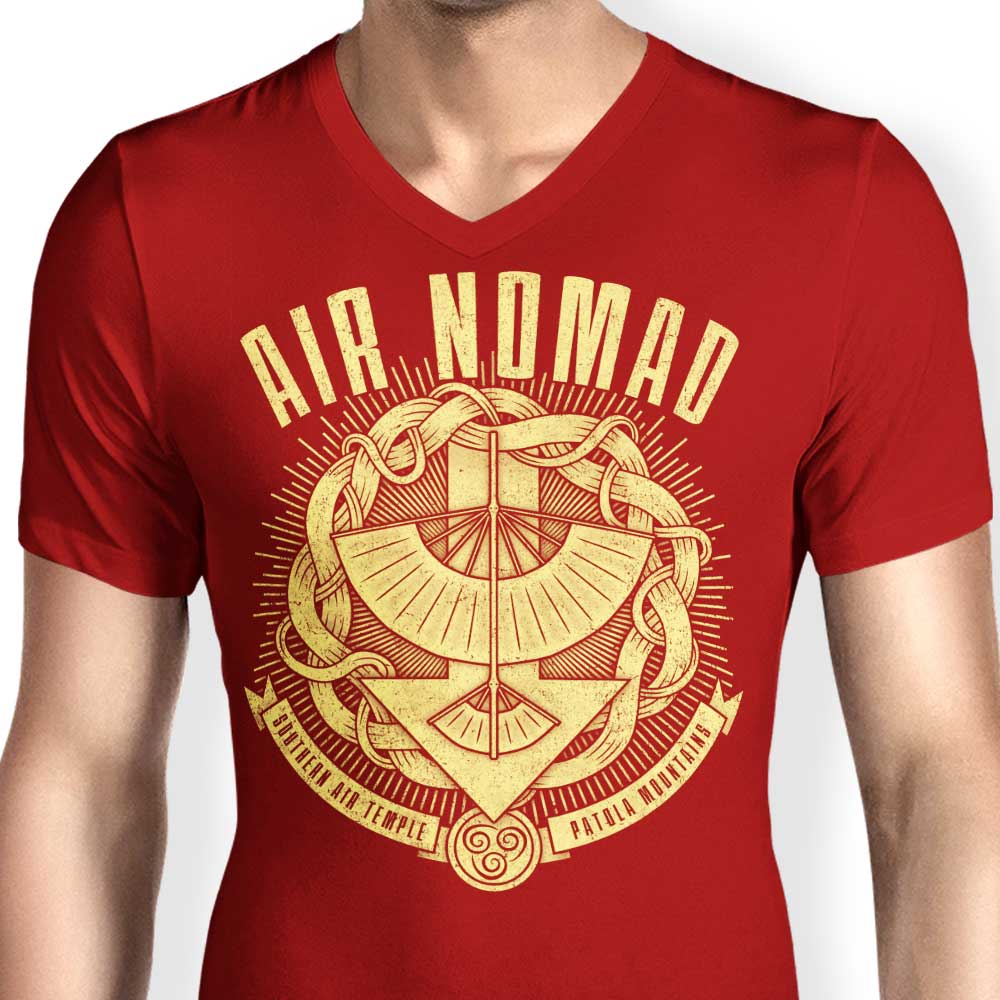 Peaceful Air - Men's Stylish V-Neck T-Shirt