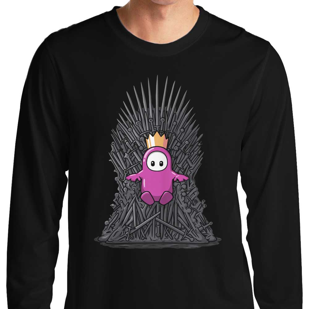 Raffiti's Game of Crowns Long Sleeve Crewneck T - Shirt in S to 4XL Sizes