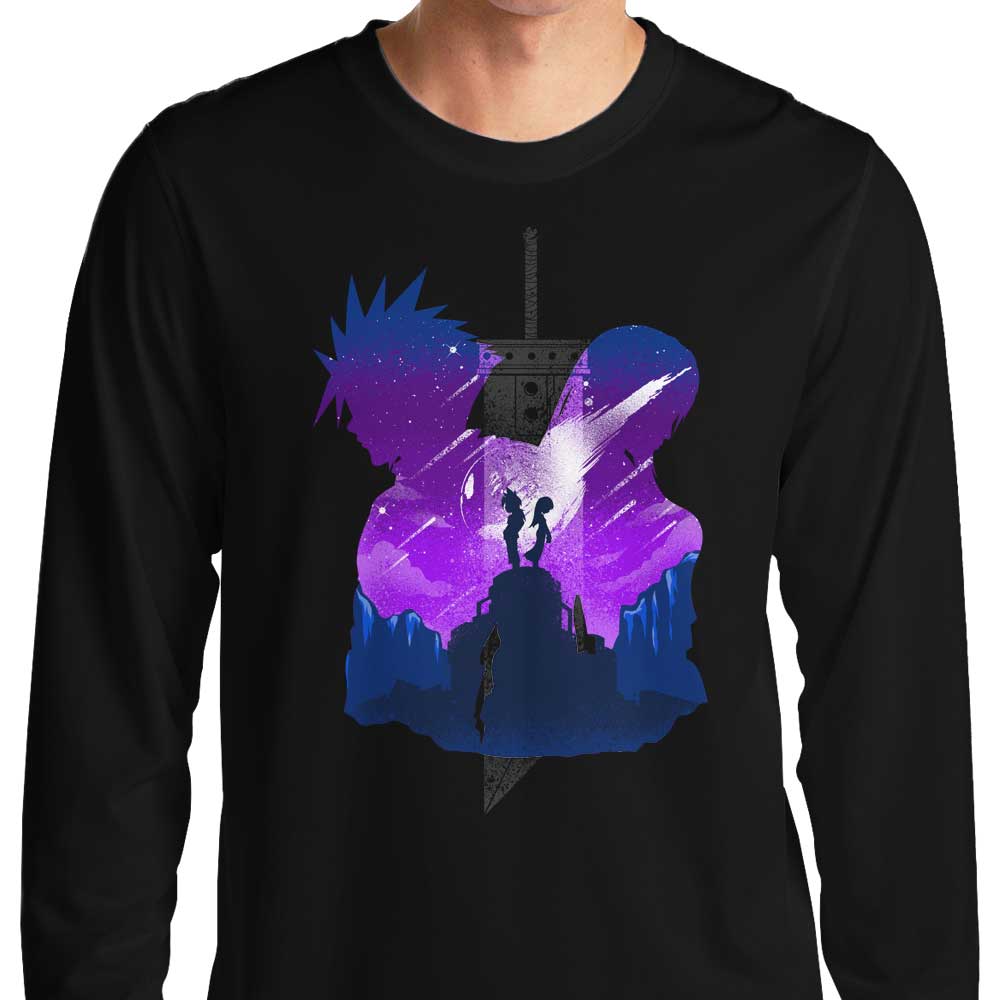 Long Sleeve T-Shirt Evoking Nostalgic Childhood Memories