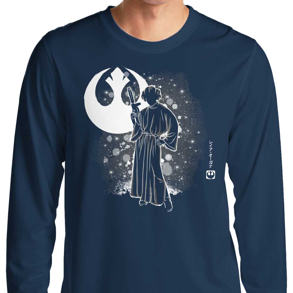 The Iconic Rebel Long Sleeve Crewneck T-Shirt for Men and Women