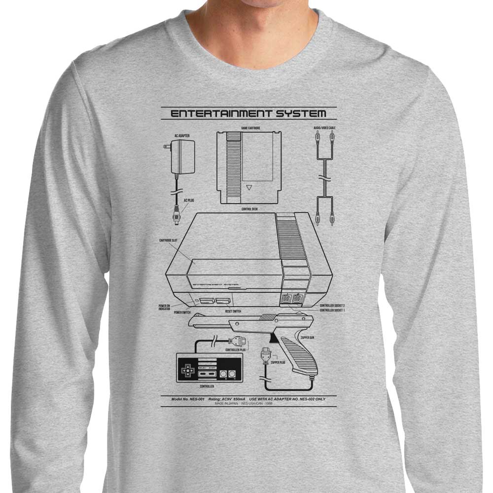 Alternative Entertainment System Long-Sleeved T-Shirt
