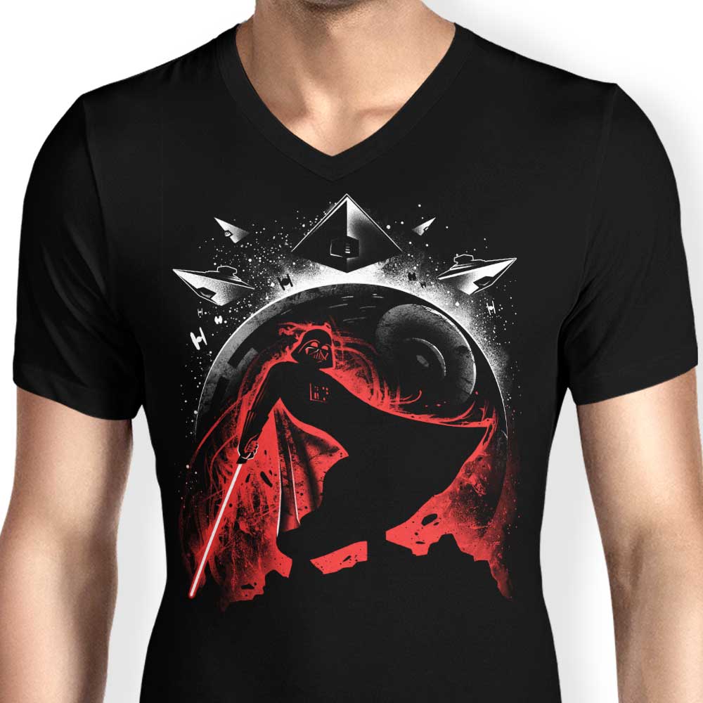 Alemaglia's Galactic Dark Side - Men's Stylish V-Neck
