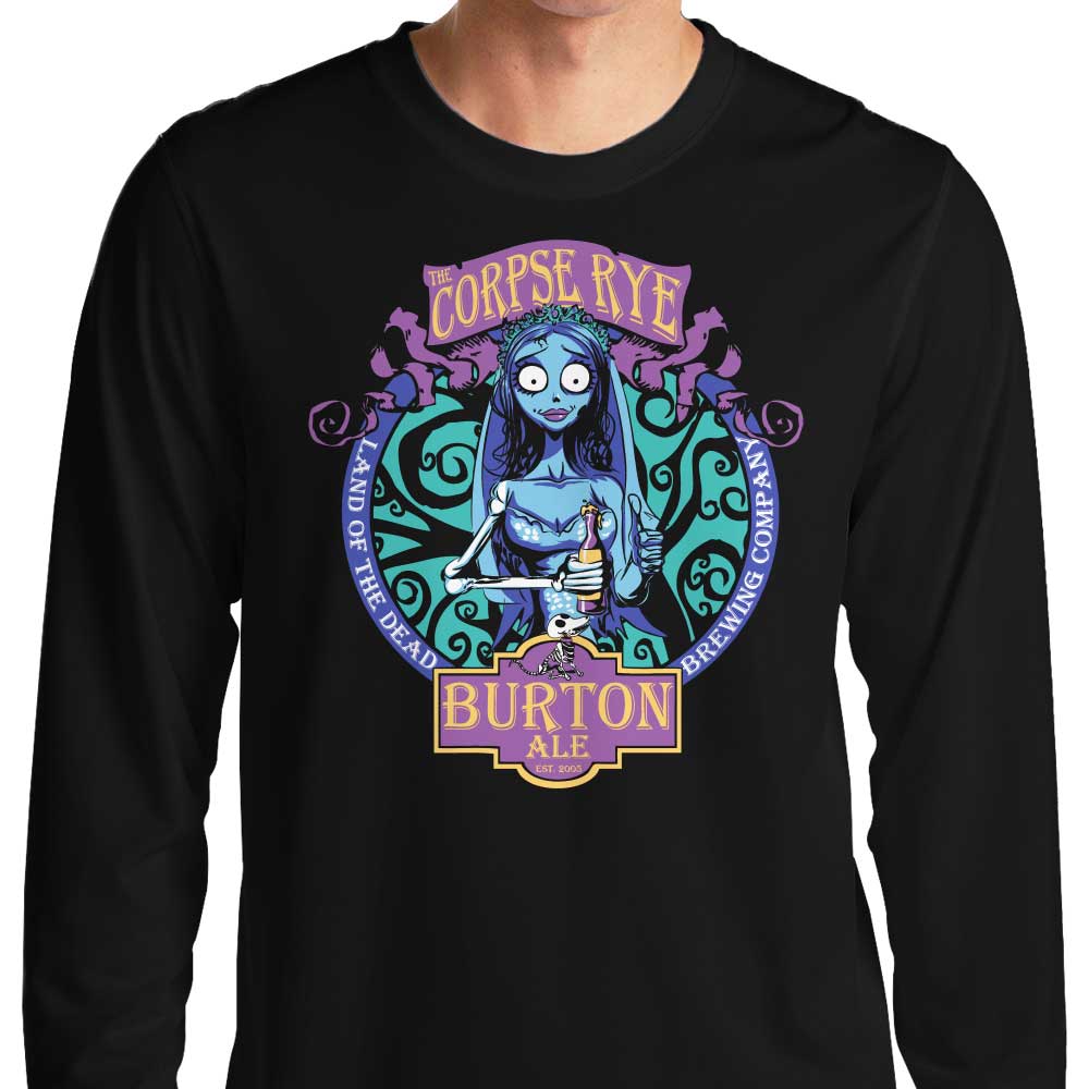 Long Sleeve 'Corpse Rye' T-Shirt by Zac Atkinson
