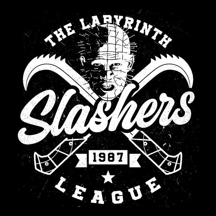 Labyrinth Slashers Branded Long Sleeve Casual T-Shirt