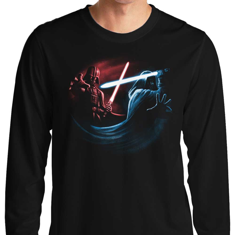 Teesgeex Light vs Dark Long Sleeve Comfortable T-Shirt