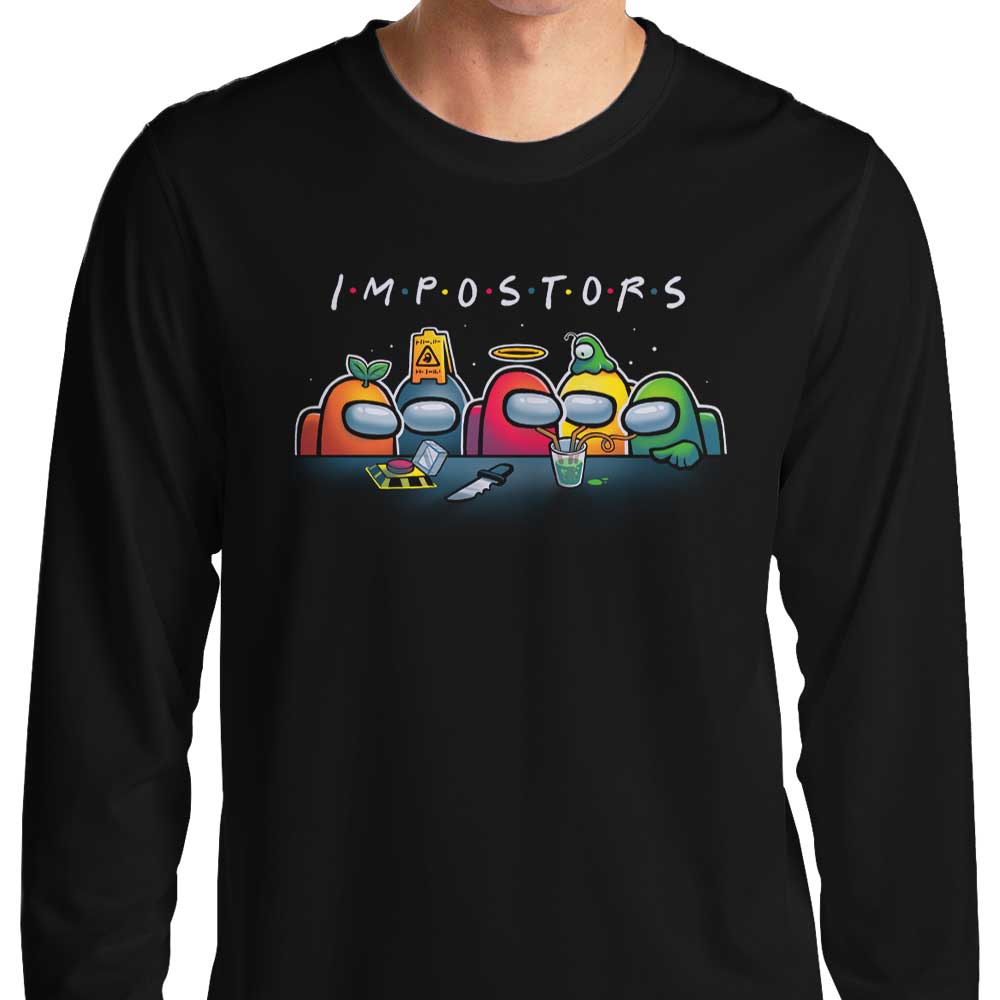 BlancaVidal Impostors Long - Sleeve Comfortable Crewneck T - Shirt