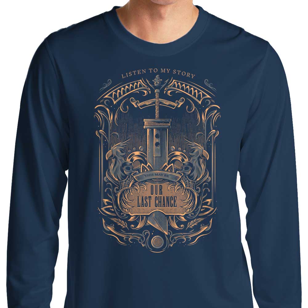 Studio Yumie's 'Our Last Chance' Comfortable Long Sleeve T - Shirt