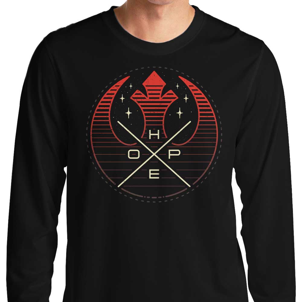 StudioM6's Allied Hope Brand Long Sleeve Crewneck Sweatshirt T-Shirt