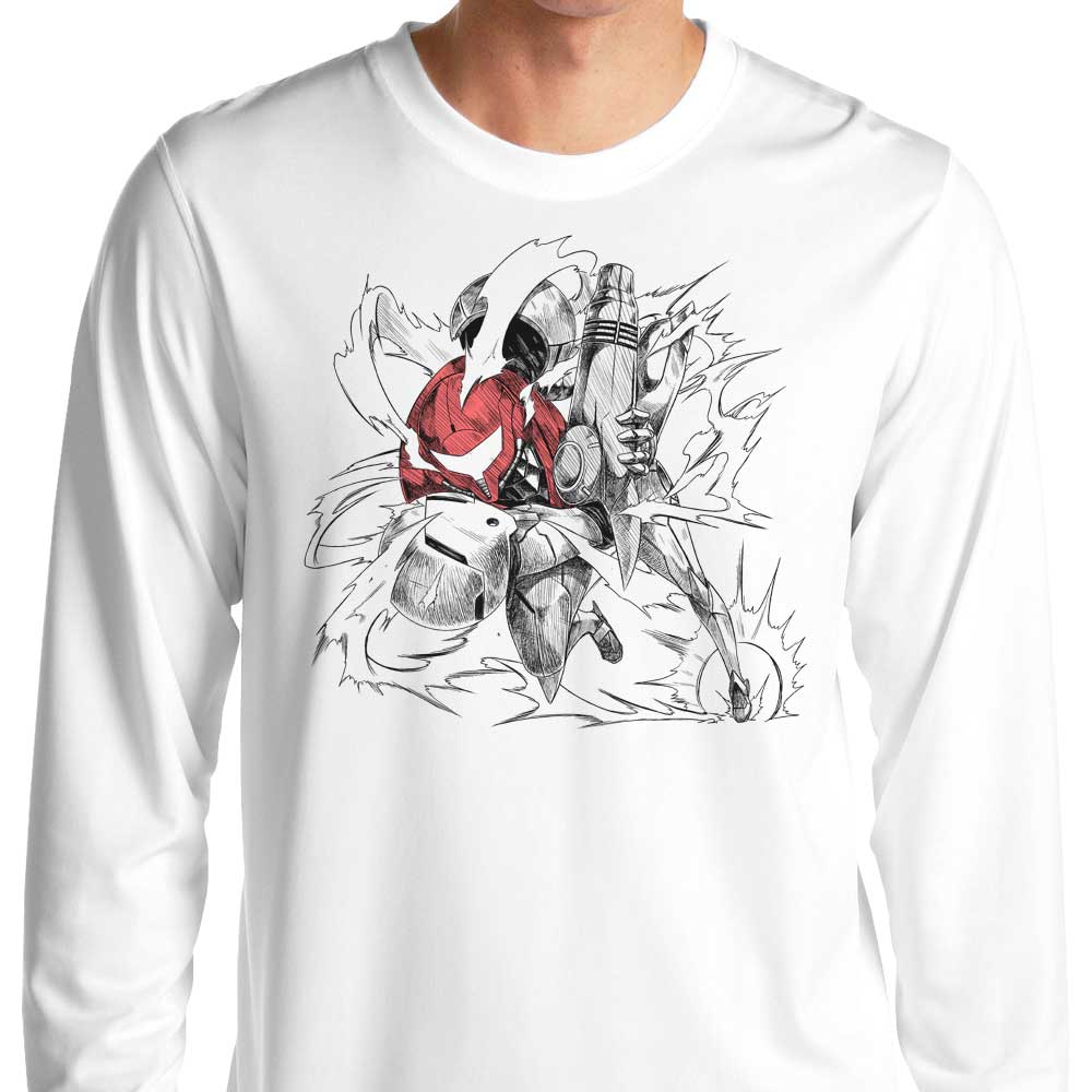 Stylish Dashing Hunter Long Sleeve T-Shirt for Fashion Enthusiasts