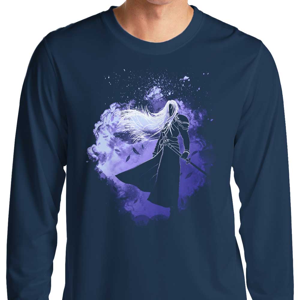 Long Sleeve T-Shirt Featuring the Spirit of the One Winged Angel