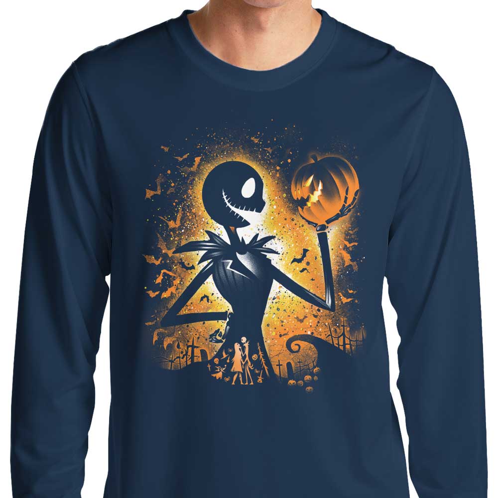 Halloween King's Long Sleeve Fashion T-Shirt