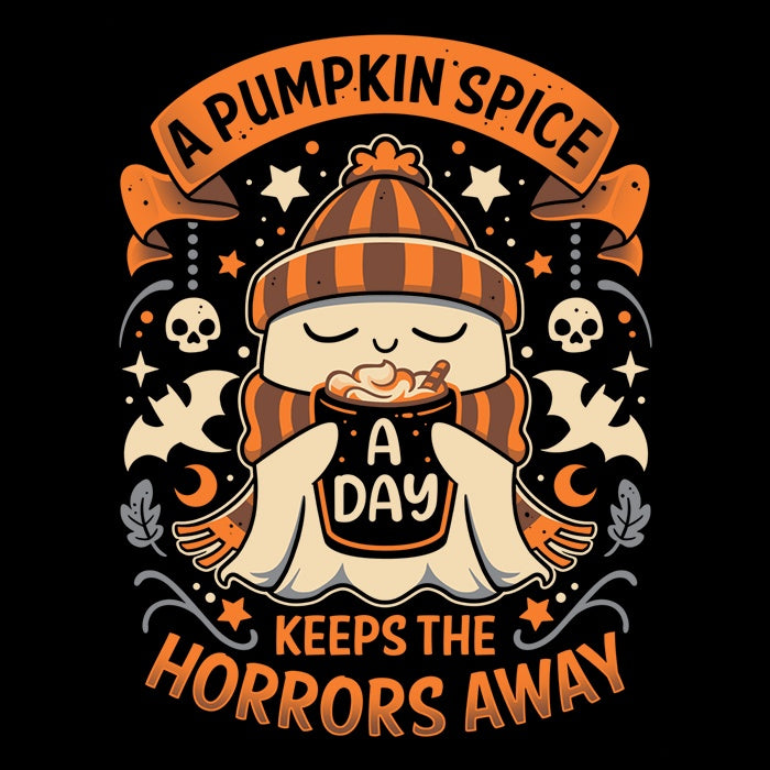 Daily Wear Pumpkin Spice Long - Sleeve T - Shirt