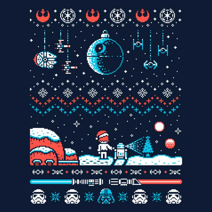 Long Sleeve 'Holiday Far, Far Away' T-Shirt - A Fashionable Choice for All Seasons