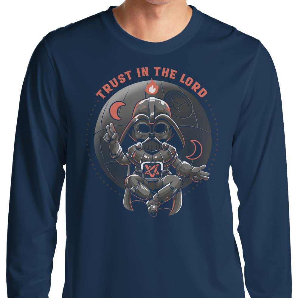Trust in the Lord - Comfortable Long Sleeve Crewneck T - Shirt