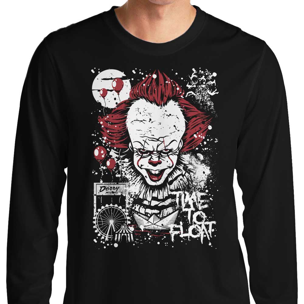 Derry Welcomes You - Stylish Long Sleeve Crewneck T-Shirt by Arinesart
