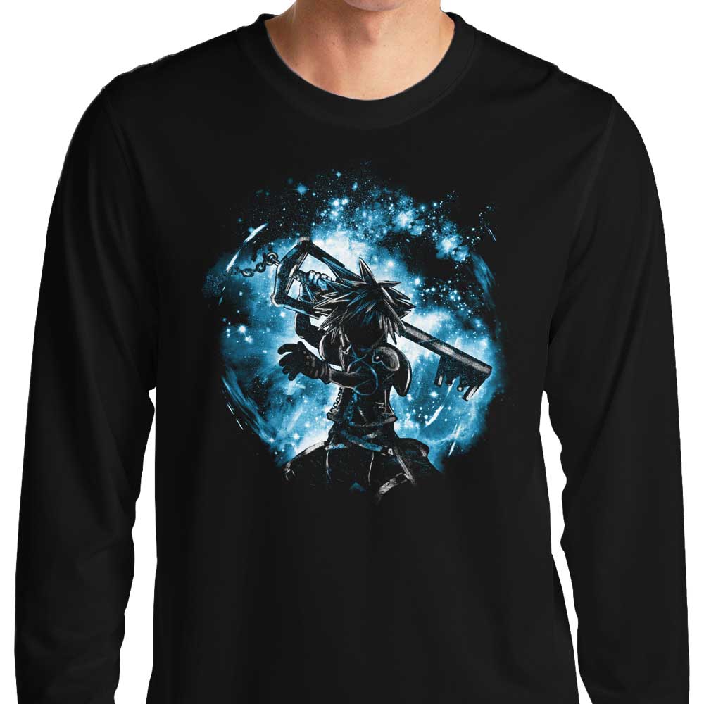 Long Sleeve Space Keyblade Themed T-Shirt for Casual Wear