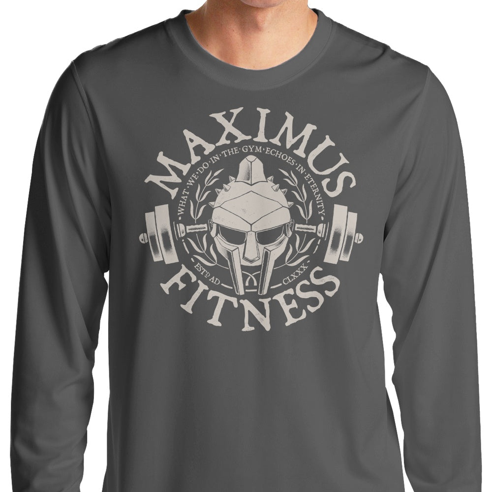 Maximus Fitness High - Quality Long Sleeve Workout T - Shirt