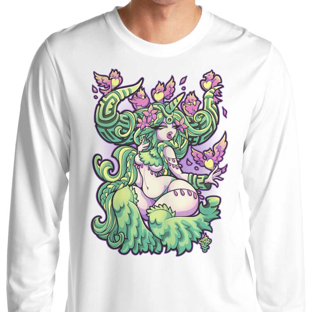 Jehsee's Comfortable Taurus Long - Sleeve Crewneck T - Shirt