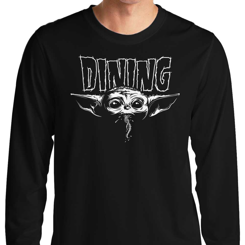 CappO The Glutton Long Sleeve Crewneck T-Shirt for Comfortable Wear