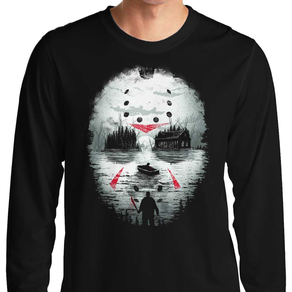 Spooky Friday Night Horror - Long Sleeve T-Shirt by Dandingeroz