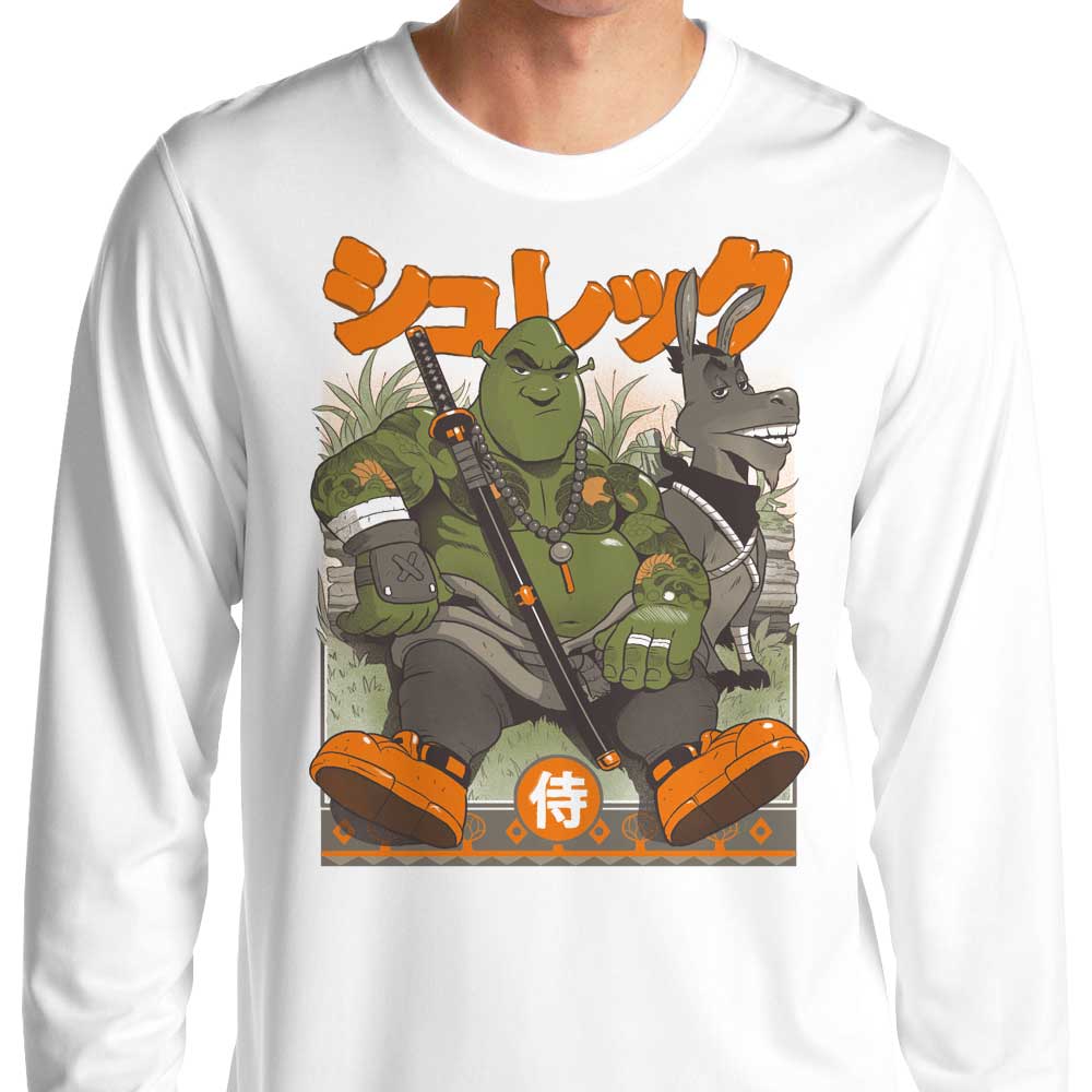 Bruno Mota's Samurai Shurekku Long Sleeve Crewneck T - Shirt in S - 4XL