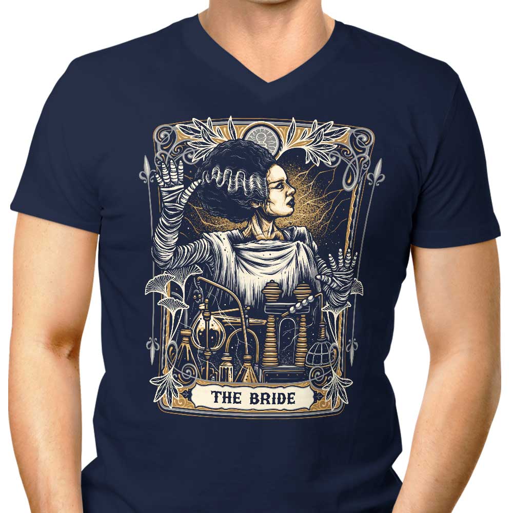 Glitchygorilla Men's Stylish V-Neck for the Bride Look