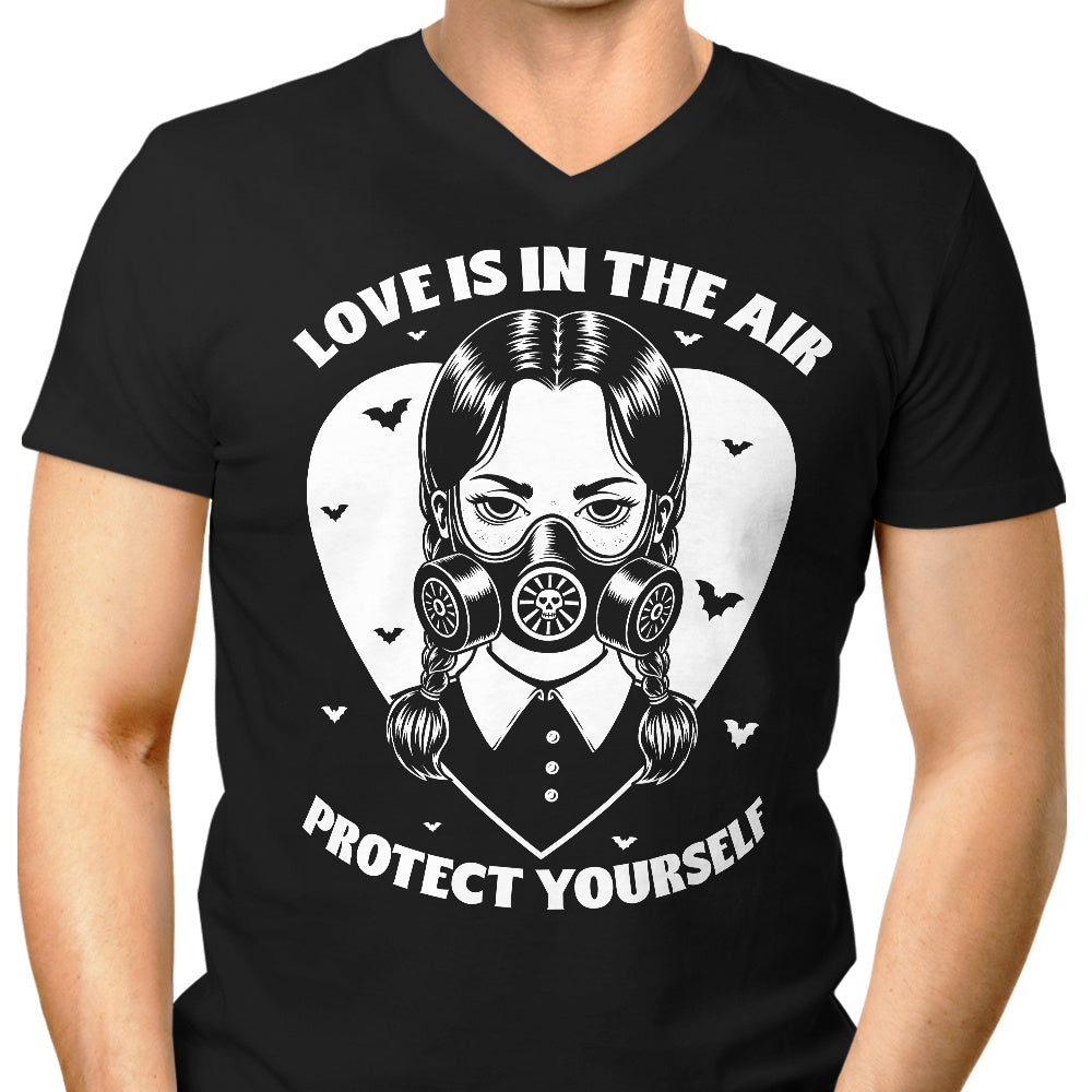 Men's Protective V-Neck for Self-Defense