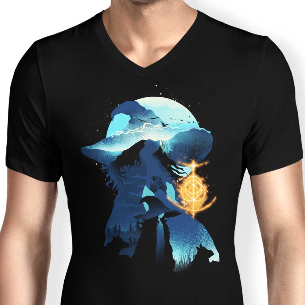 Men's V-Neck T-Shirt Inspired by The Snow Witch