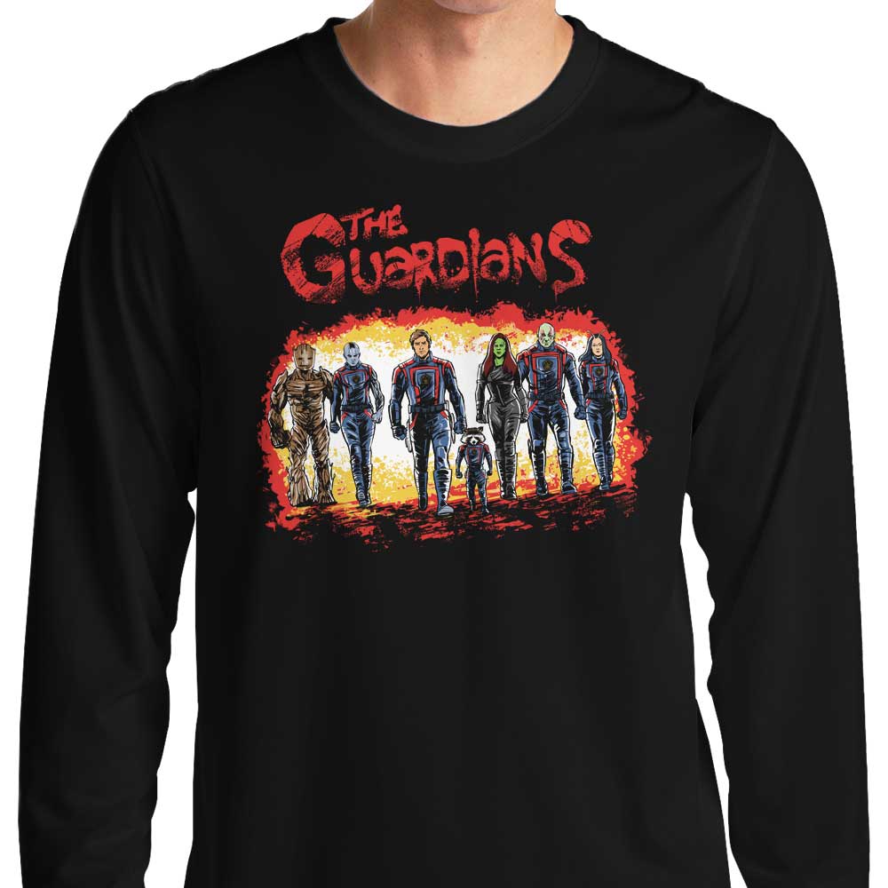 The Guardians Brand Long Sleeve Crewneck T-Shirt for All Sizes