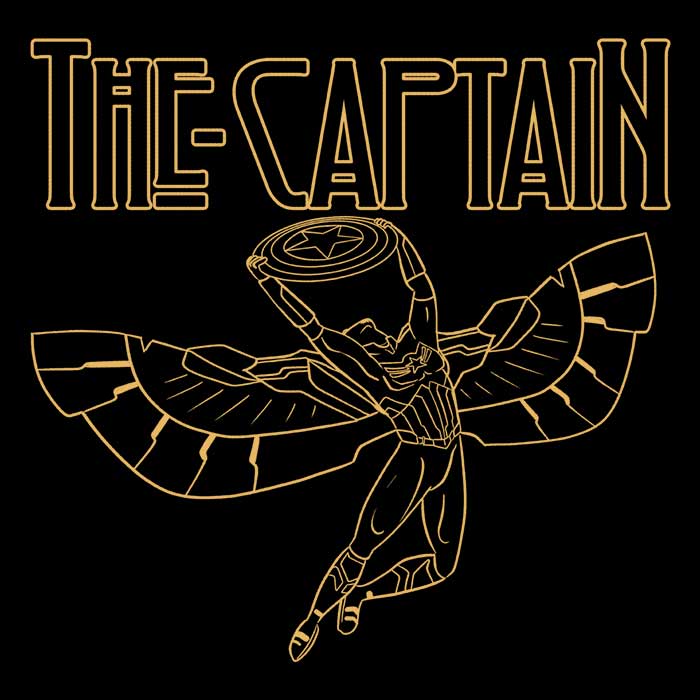Long Sleeve LED Captain T-Shirt - A Stylish Crewneck Apparel