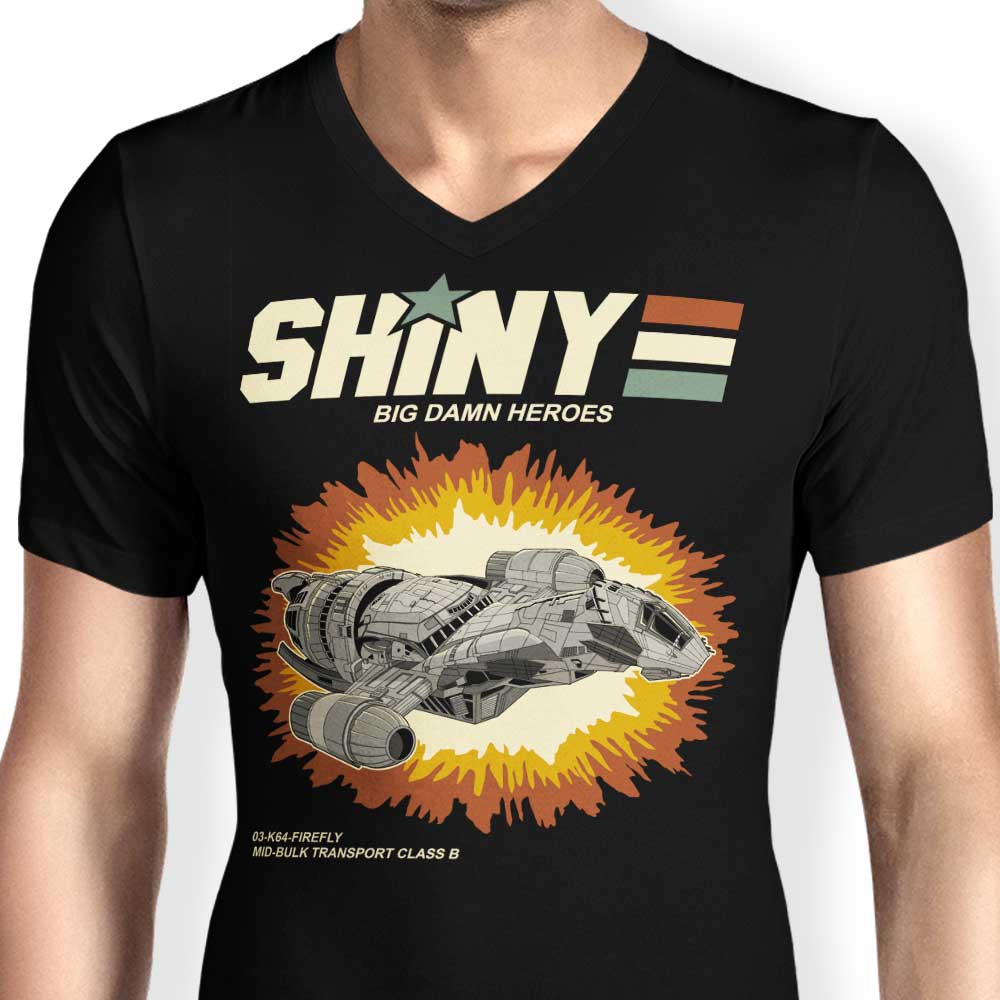 Gleaming Heroes - Men's Stylish V-Neck