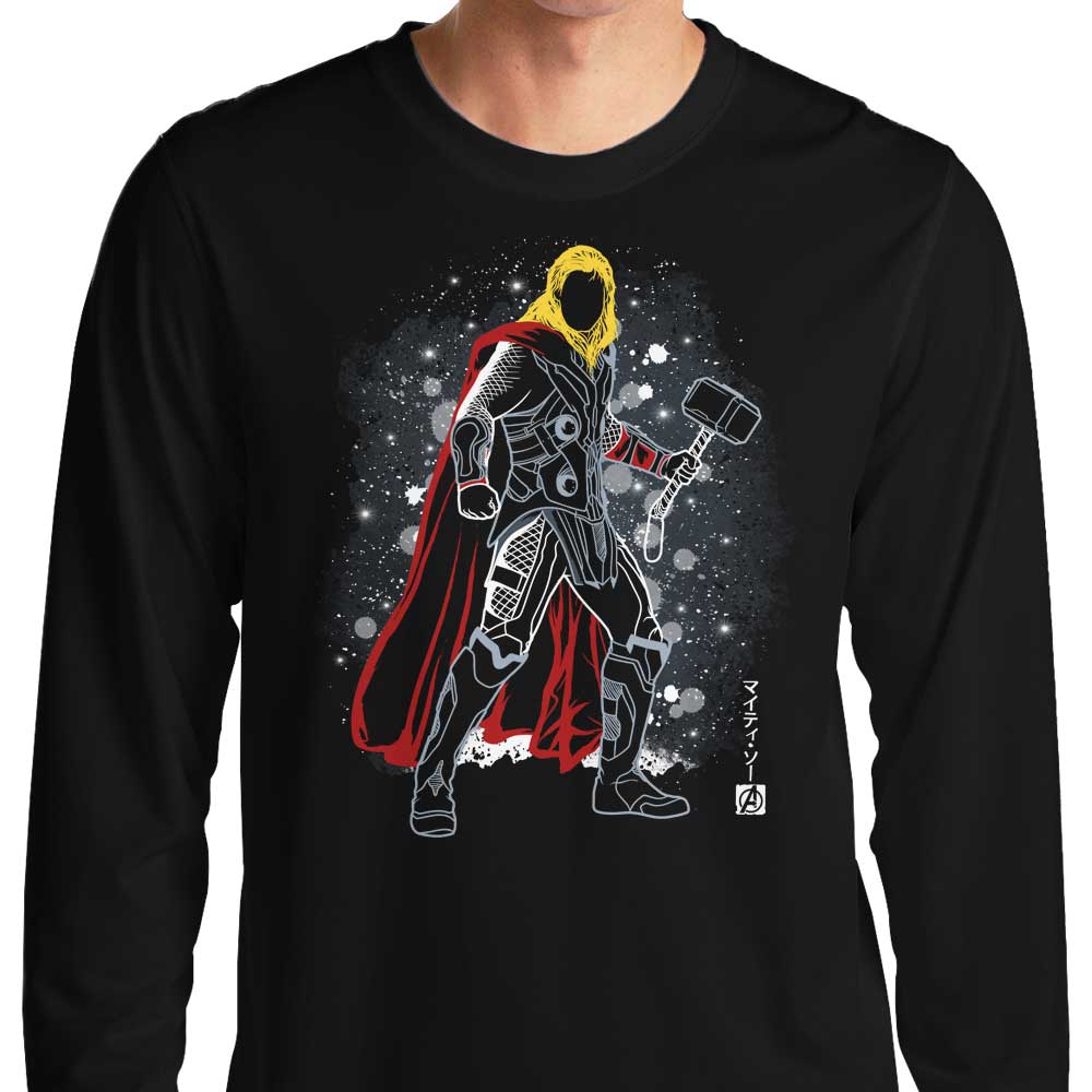 The Asgardian Long Sleeve Crewneck T - Shirt by Soulkr